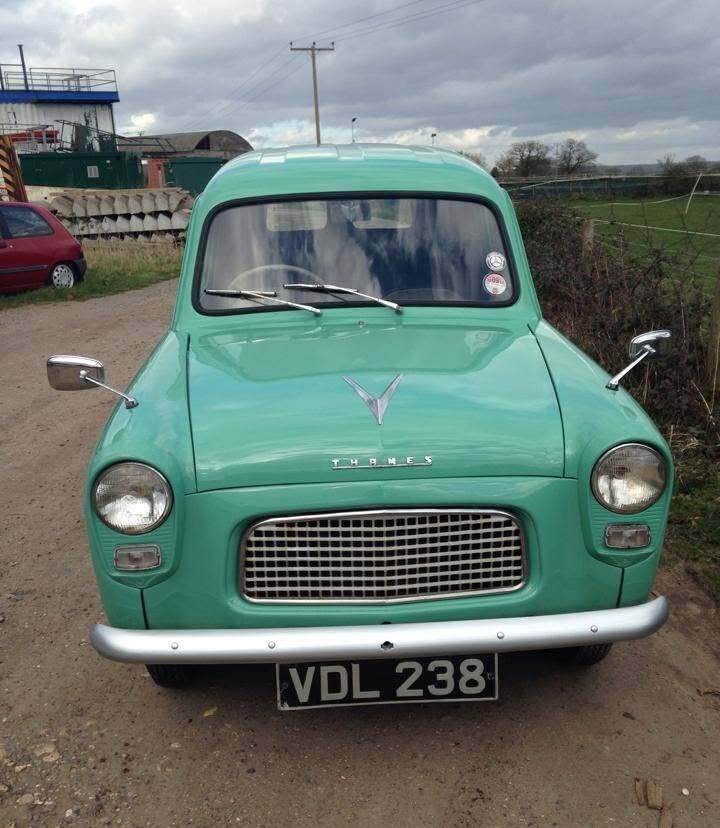 Restored Ford Thames 300E van