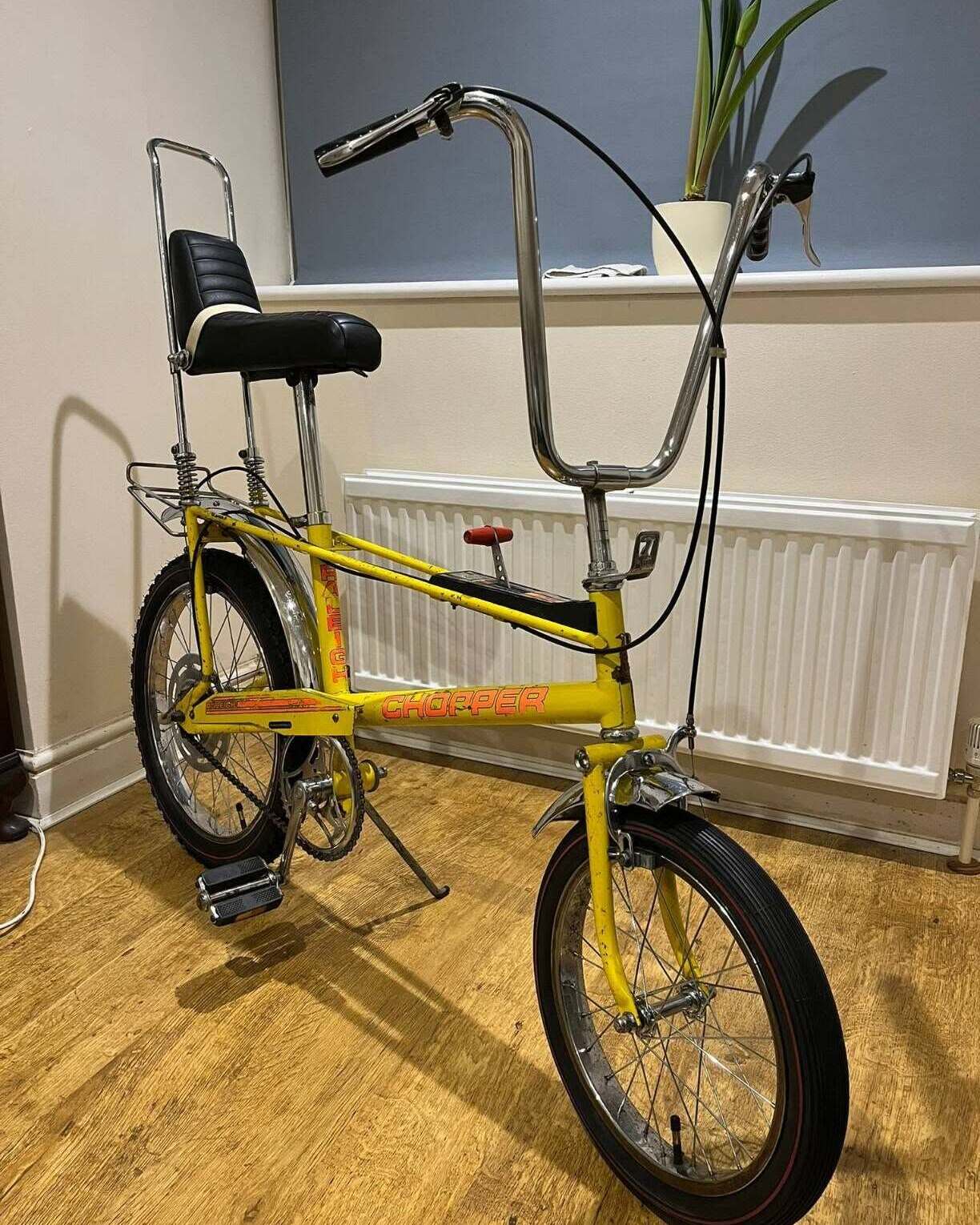 Restored Raleigh Chopper bicycle
